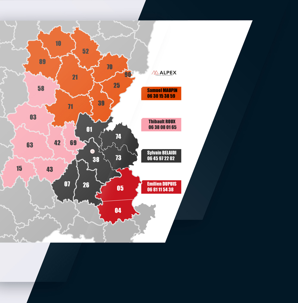 Secteurs ALPEX produits étanchéité EPDM TPO
